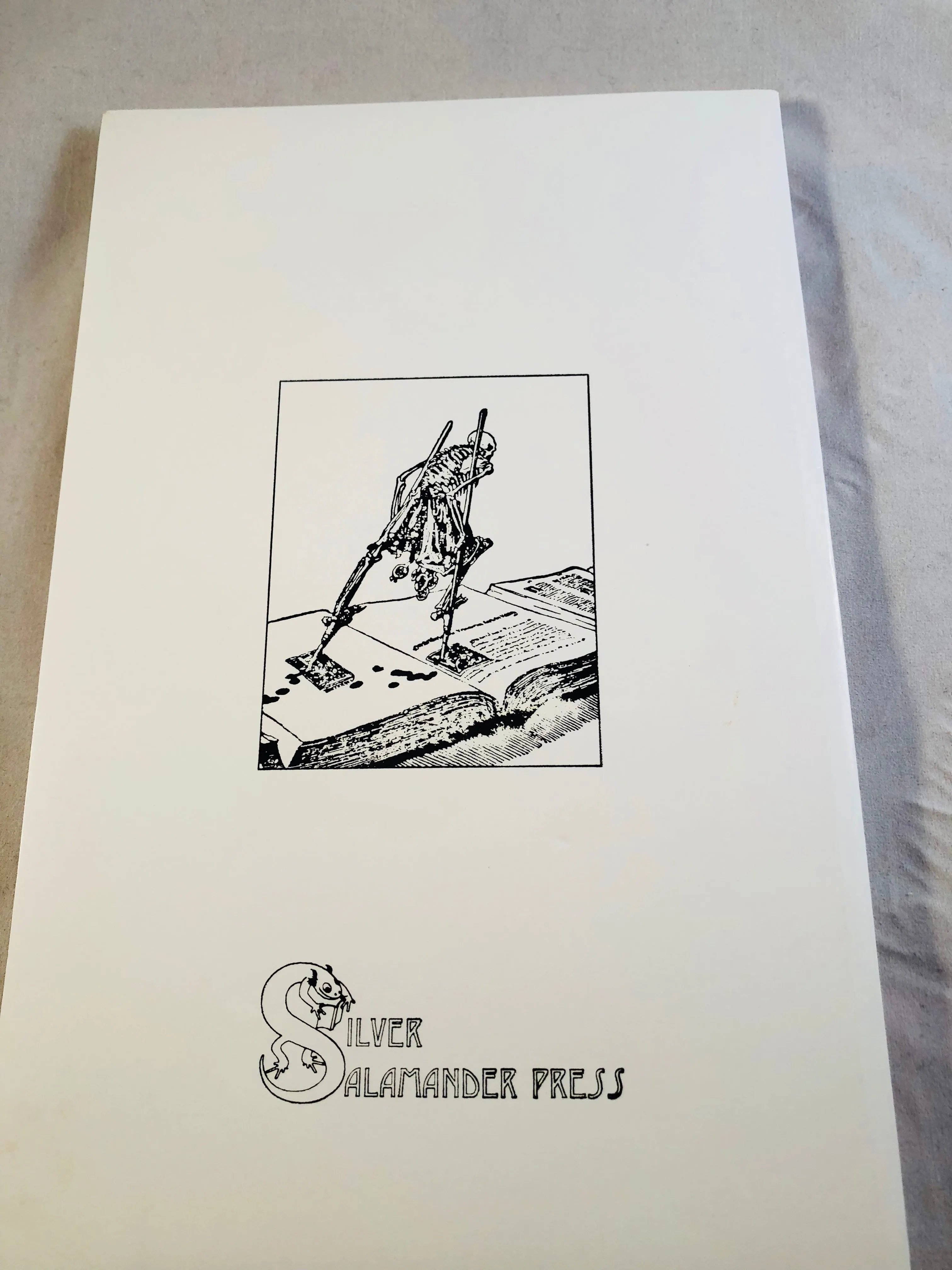 Thomas Ligotti - (soft cover)The Agonizing Resurrection of Victor Frankenstein & Other Gothic Tales, Silver Salamander Press 1994, Signed