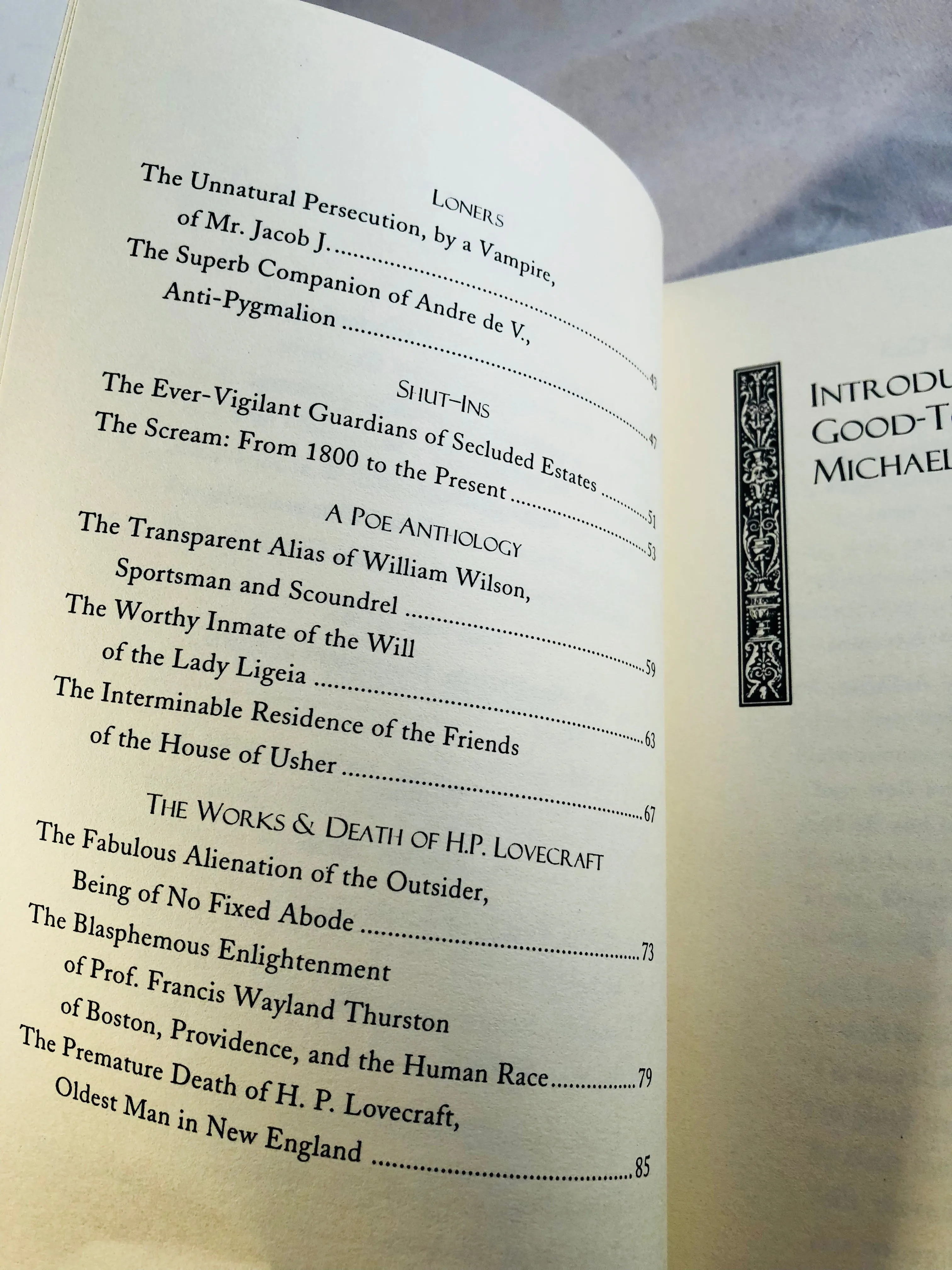 Thomas Ligotti - (soft cover)The Agonizing Resurrection of Victor Frankenstein & Other Gothic Tales, Silver Salamander Press 1994, Signed