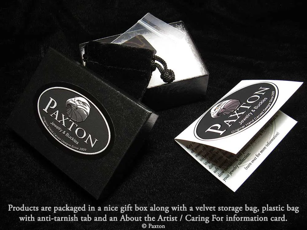 Tree Boa Snake Belt Buckle Sterling Silver