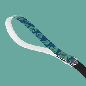 Tropical Block Print Dog Leash