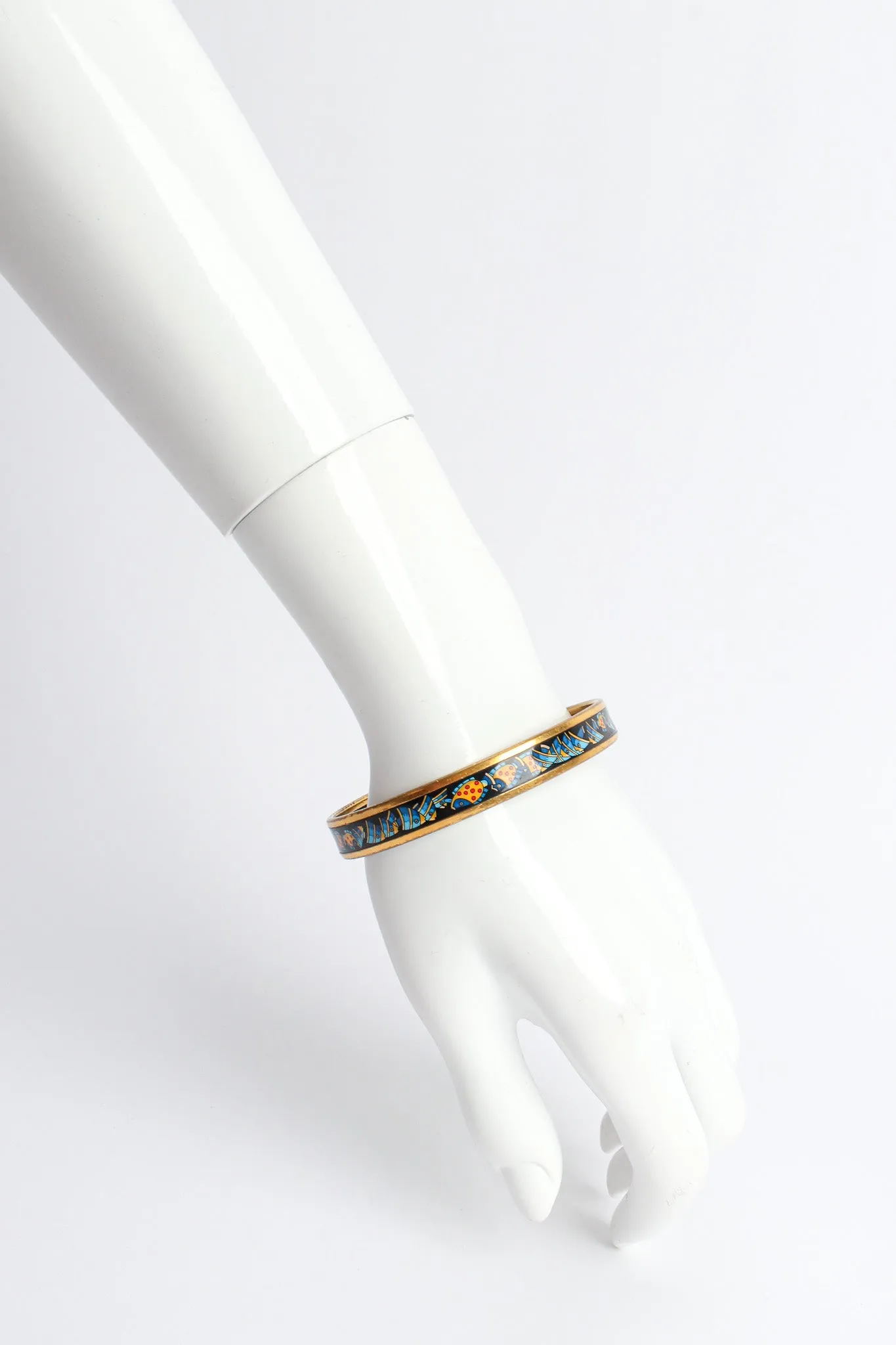 Tropical Fish Narrow Enamel Bracelet