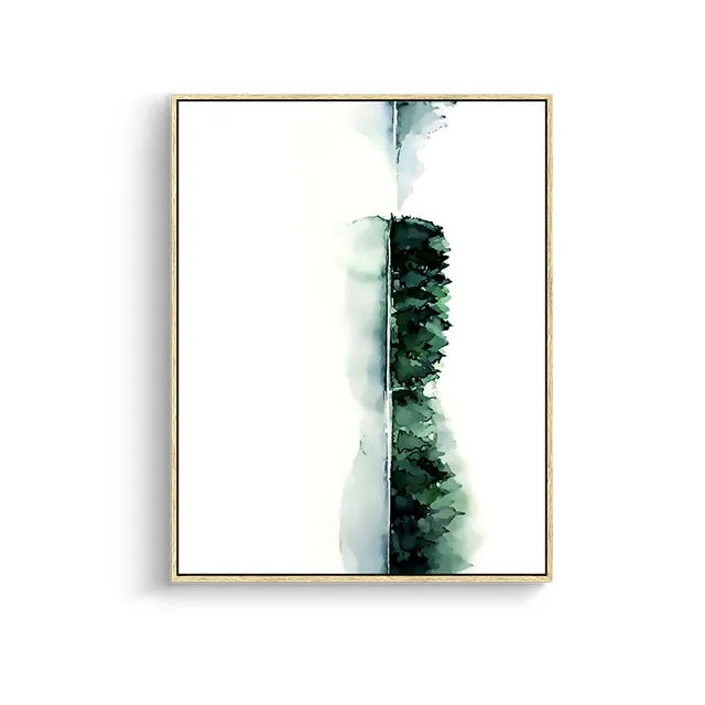 Tropical Plant Leaves Wall Art