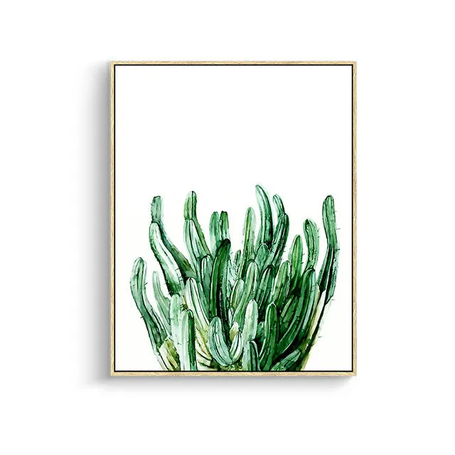 Tropical Plant Leaves Wall Art
