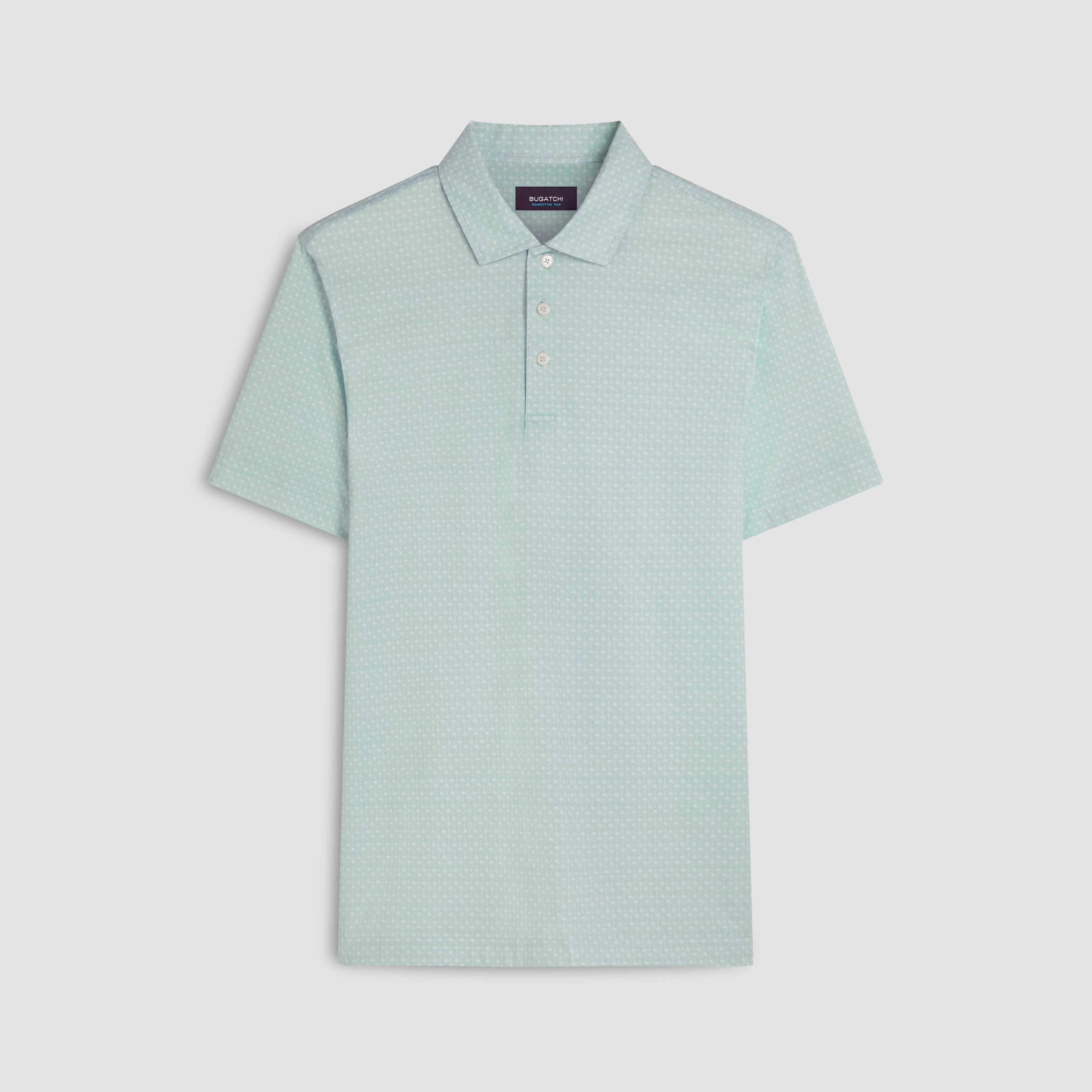 Victor Palm Trees Print OoohCotton Polo