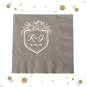Wedding Crest - Napkin #13