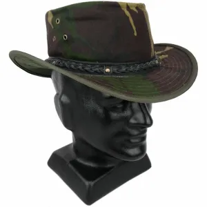 Wild Outback DPM Oilskin Hat