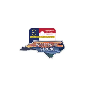 WNC Strong Mountain State Decal