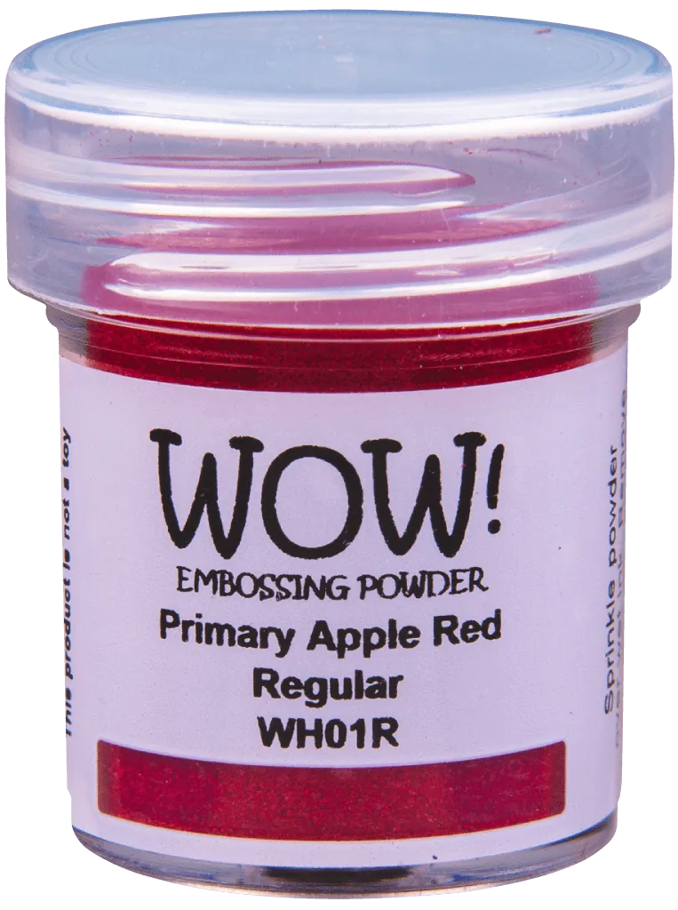 WOW Embossing Powder Primary Apple Red