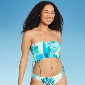 Xhilaration Women's Strapless Longline Side-Cinch Bandeau Bikini Top